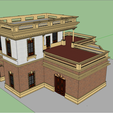 capture-20260401-233356.png Casa Neoclásica Detallada - Modelo 3D Arquitectura Clásica - Detailed Neoclassical House - Classic Architecture 3D Model