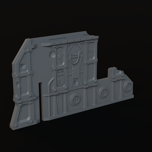 Untitled17.png Ruines modulaires de science-fiction - Kill Team Terrain (Damage Set)