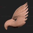 z03.jpg Calamar Juego Máscara - Vip Águila Máscara Cosplay Modelo de impresión 3D