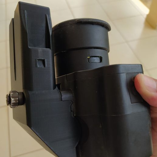 PAINTBALL Mag 3d Adaptador Para Dye Dam / Ripclip 3D model