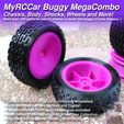 MRCC_Buggy-MegaCOMBO_08.jpg MyRCCar OBTS Buggy Mega COMBO, including Chassis, Body, Shocks, Wheels, HEX, and Motor Pinions
