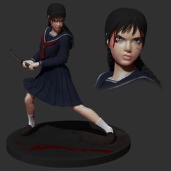 Saya14.jpg Archivo 3D gratis Saya・Diseño de impresión 3D para descargar