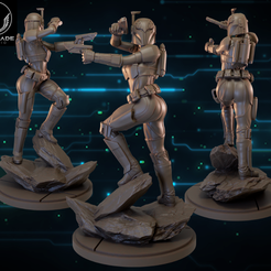 st-14.png STL file star wars shatterpoint sabine presupported included・Model to download and 3D print