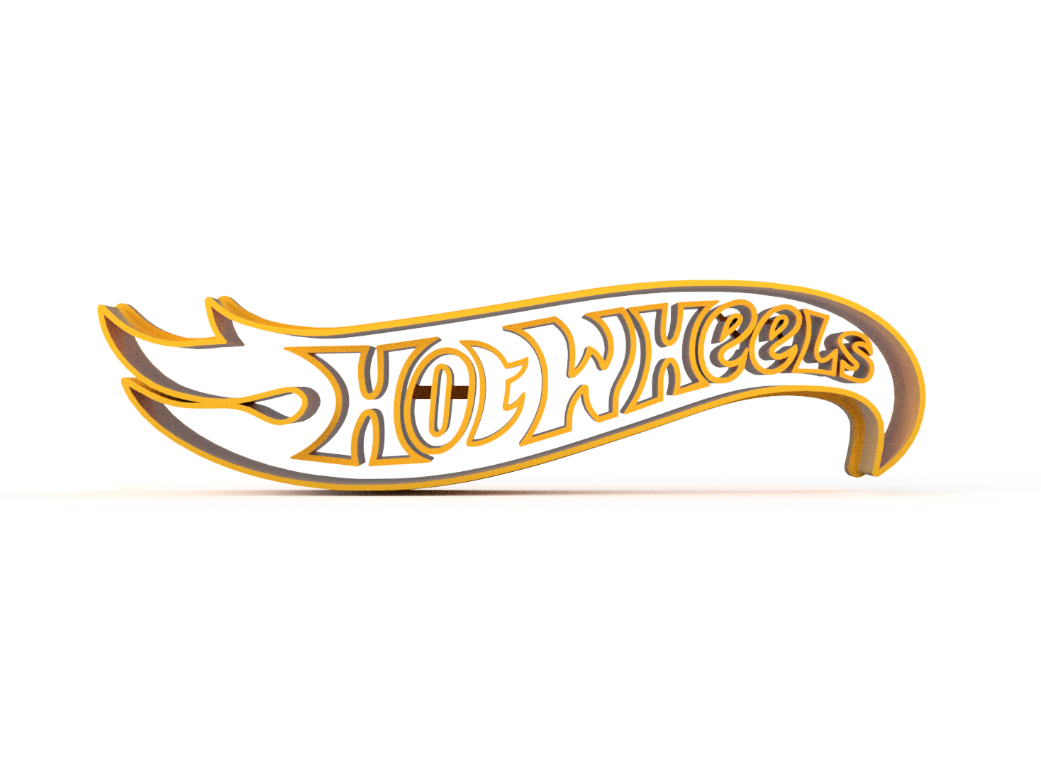 hot-v2.png STL file Logo - Hot Wheels - Cookie Cutter - Fondant - Polymer Clay・Model to download and 3D print, 3D_Rodriguez