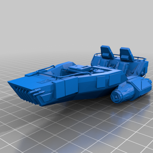 First Order LIUV (star wars legion scale) - 3D model önizlemesi