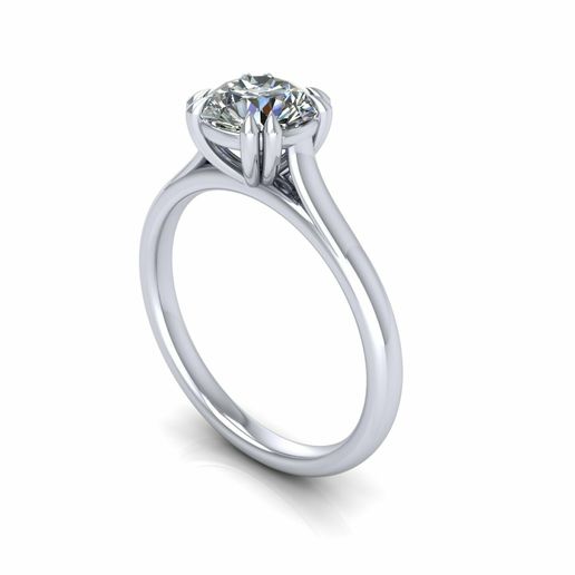 1.jpg Solitaire Diamond Wedding Ring S03