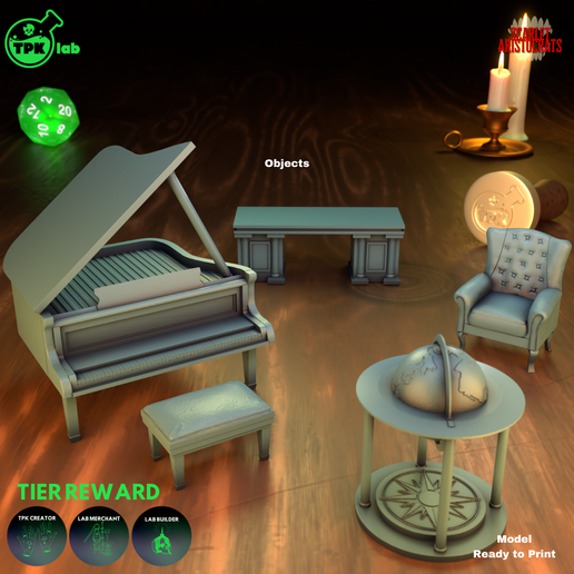 3D file Library Objects・3D printer model to download・Cults