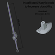 Render13.png Genshin Impact Zibai Sword 3Dprint
