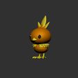 ZBrush-Document2.jpg pokemon torchic evolution pack