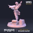 de ES INCLUDED BELKSASAR MAY RELEASE €— 3DPRINT —> INVADER WAVES Ley Line Cartographer Normal and Nude