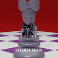 spidey.png Chess Board Avengers vs Justice League