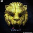 248281193_10226962505347684_4787718255188014537_n.jpg Squid Game Mask - Vip Lion Mask 3D print model