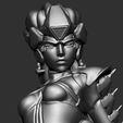 widow 9.jpg Overwatch - WidowMaker Black Outfit diorama statue