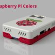 Raspberry_Pi_Colors.jpg Malolo's screw-less / snap fit Raspberry Pi 3 Model B+ Case & Stands