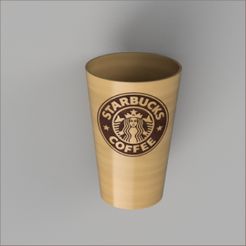 starbucks-_-2.jpg Fichier STL Verre Starbucks Coffee | Bony3D・Objet pour imprimante 3D à télécharger, bony3D