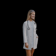 8.png Female Doctor in White Lab Coat 3D model