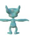 render19.png Goblin monster with patches in TPose