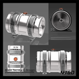 31.png Beer Keg Hot Rod Fuel Tank for Scale Auto Models and Dioramas