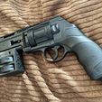 doble porta-magneto para Umarex HDR50 / TR50 co2 Revolver Slugmaker's best T23-412