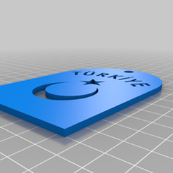 card_preview_TURQUIE_53.png Free STL file Turkey 53・3D print model to download, MoonZtar