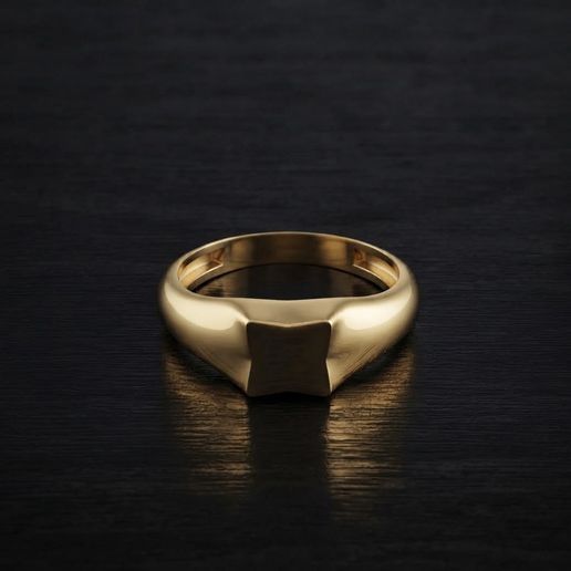 Jewelry Ring v7 L Size 3D print model