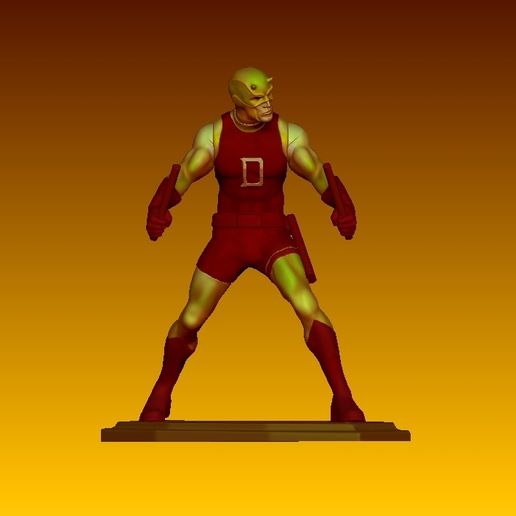 CARTOON - DAREDEVIL YELLOW  (1964) 3D model
