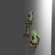 3 yodalleves.png Baby Yoda key holder