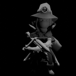 STL file Destiny 2 Jade Rabbit Statue・Model to download and 3D 