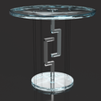 Floating TableTOp_02.png Free STL file Floating TableTop・3D print object to download