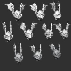 1.jpg 3D file Knights of the Haunt Elite・Design to download and 3D print