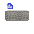STL00038.png Hearts Silicone Mold Tray