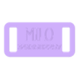 Milo pasante.stl Customizable Pet ID Tags – Personalized Safety for Your Furry Friend