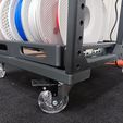 20250503_234433.jpg Carrinho de impressora móvel para Bambu X1C, P1S, & X1E