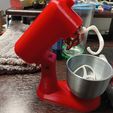 20201205_164700_HDR.jpg Doll Kitchen Mixer with Attachments and Kitchen Ware Plate Bowl Cup