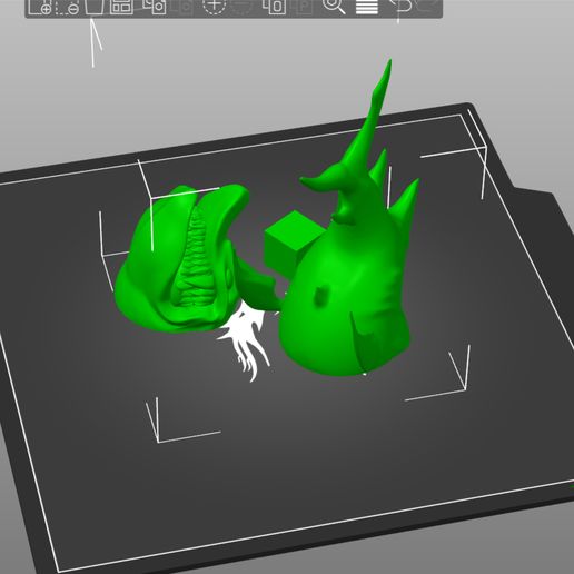 1.jpg Archivo STL Tiburón comic・Diseño imprimible en 3D para descargar, Acrinel