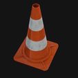 traffic_cone_render6.jpg Traffic Cone 3D Model