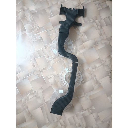 Air ducts for the heater of the rear passengers of the Chevrolet Trailblazer. Воздуховоды для печки задних пассажиров Chevrolet Trailblazer. 3D model