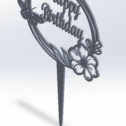 Imagen-de-WhatsApp-2023-07-19-a-las-22.45.58.jpg Fichier 3D Décor "Joyeux anniversaire plus 3 ornements・Modèle pour imprimante 3D à télécharger