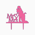mrandmrs.png Mr. and Mrs. Cake Topper