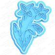 1.jpg Australian native flowers cookie cutter set of 8