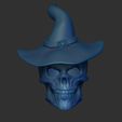 Shop2.jpg Skull witch with hat - eyes open, hollow inside