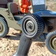 08.jpg Custom Transmitter Wheel For Jeep Willys 1/6 1941 MB Scaler - RocHobby