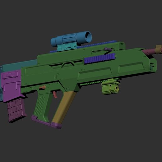 ZBrush-Document1.jpg HELLDIVERS LIBERATOR AR-23P PENETRADOR