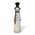 pro-shot-9cc249fa-5d6b-4117-abc0-157b8d50615f.jpg Santa Claus and Snowman - Stylized - Christmas Decoration