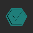 true-3.png True Symbol Hexagon – 3D Printable Game Token