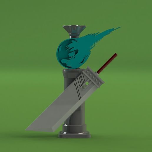GPU Holder Adjustable Support (Final Fantasy 7)