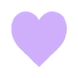 infinity heart for print on colors base.stl Infinity heart, love symbol, fridge magnet, keychain