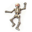 esqueleto_magneto.png Printable STL file of a Halloween skeleton refrigerator magnet