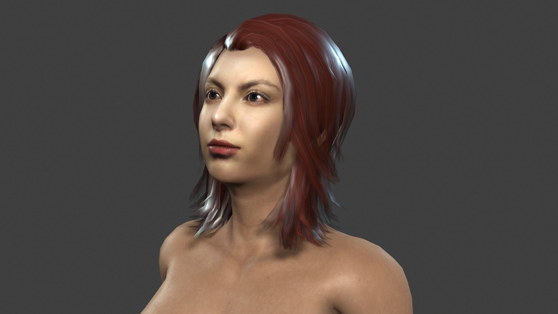 1.jpg -Datei Beautiful Woman -Rigged 3d character herunterladen • 3D-druckbare Vorlage, igorkol1994