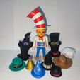 1699316656200_013259.jpg Pack of 12 hats for Playmobil
